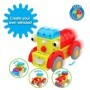 Joc STEM de constructie vehicule motorizate cu peste 25 de piese interschimbabile